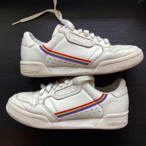 Adidas Continental 80 PRIDE size W6.5/Y4.5
